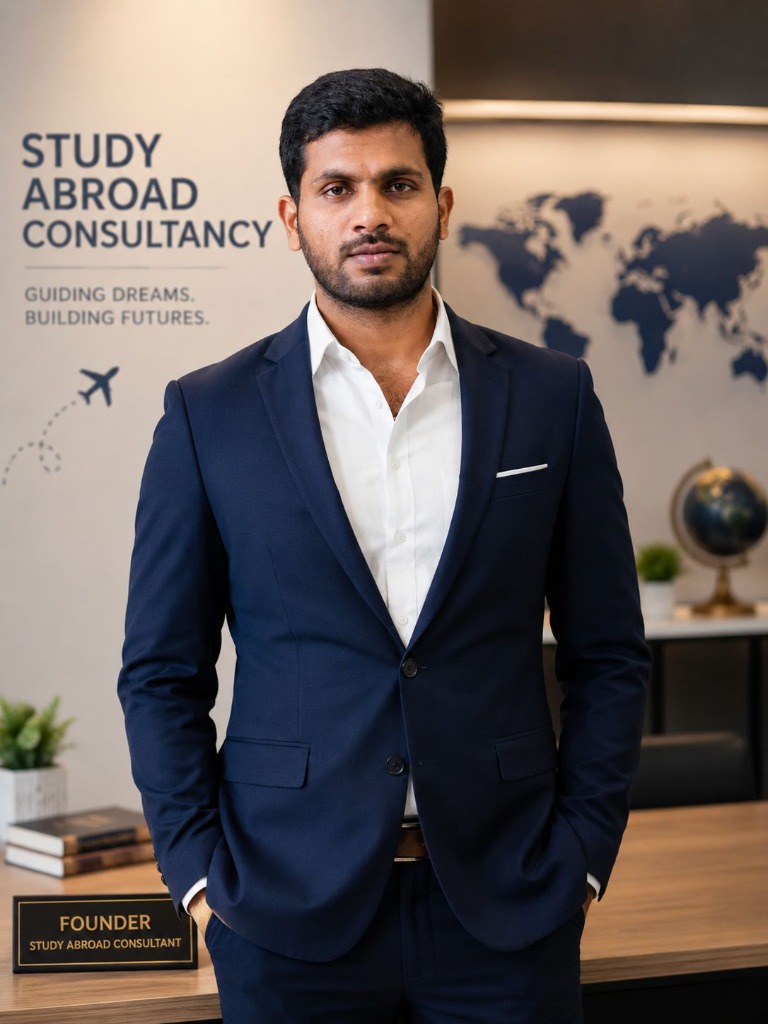 Anvesh Reddy Singi, Director SR Overseas Education